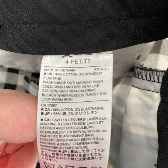 Banana Republic Ryan Fit Checkered Pants - Picture 4 of 4